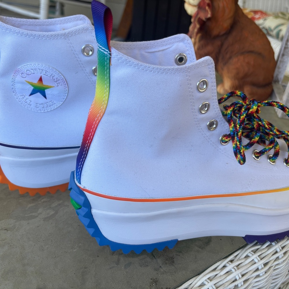 Converse Run Star Hike High Top Pride Men Size 9 or Womens 10.5 170824c New New - Picture 4 of 15